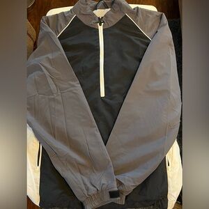 FootJoy Black and Gray Rain/Windbreaker Jacket